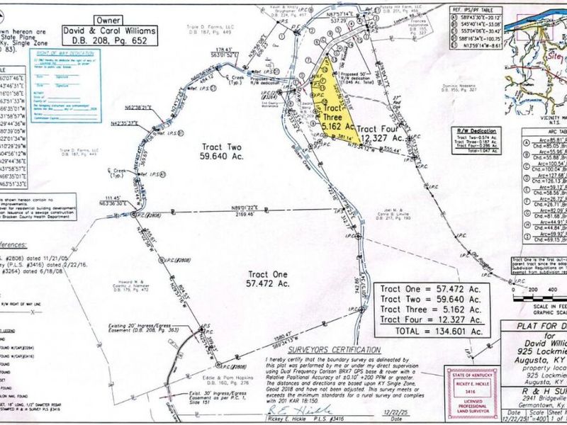 0 Lockmier 5+/- Acres Road, Augusta, KY 41002 Photo 2