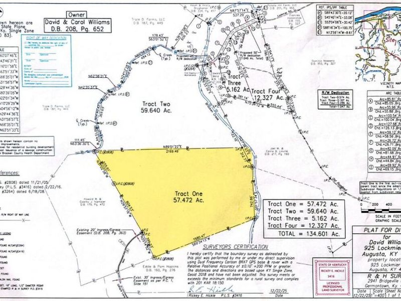 0 Lockmier 57+/- Acres Road, Augusta, KY 41002 Photo 2
