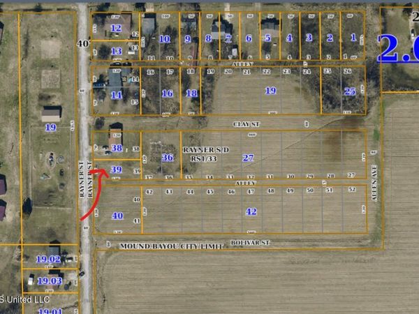 0 Rayner Road Avenue, Mound Bayou, MS 38762