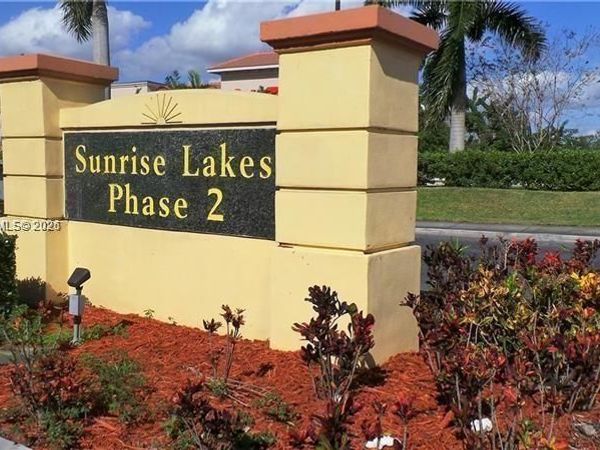 8515 Sunrise Lakes Blvd , Unit 206, Sunrise, FL 33322