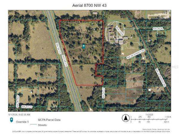 8700 NW 43 COURT, OCALA, FL 34482