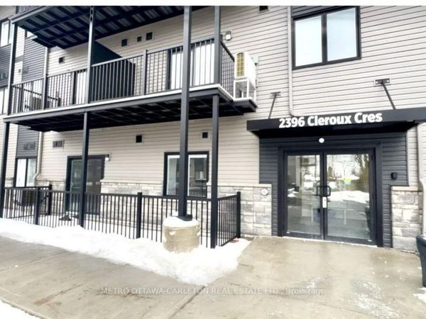 2396 Cleroux Crescent, Unit 214, Ottawa, ON K1W1A2