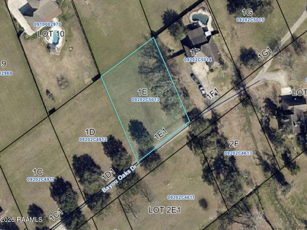 Tbd Bayou Oaks Drive , Breaux Bridge, LA 70517