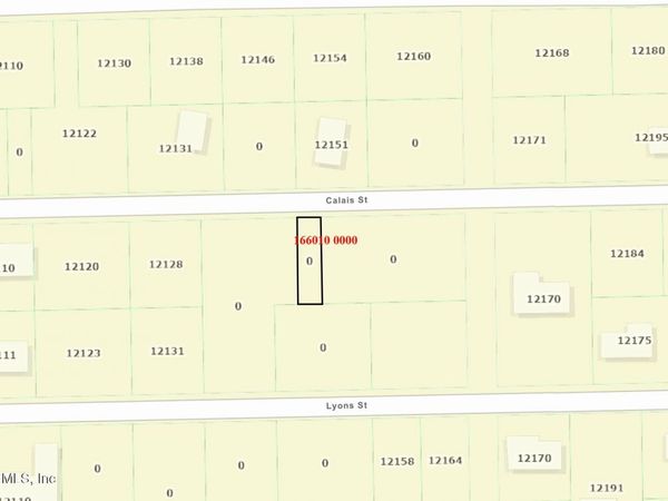 0 CALAIS Street, Jacksonville, FL 32224