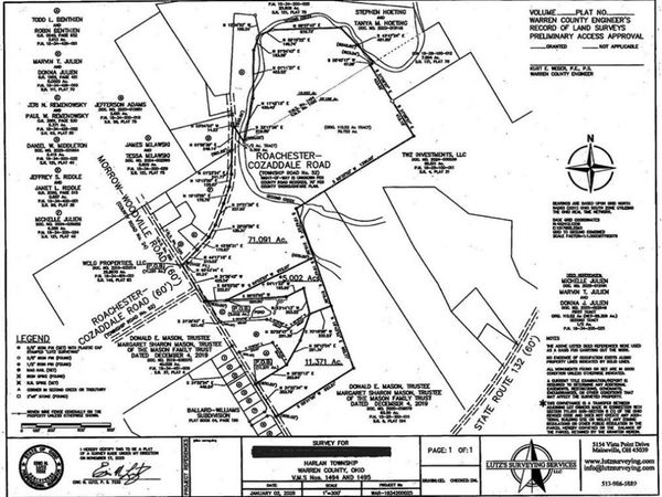 0 Roachester-Cozaddale Road, Pleasant Plain, OH 45162