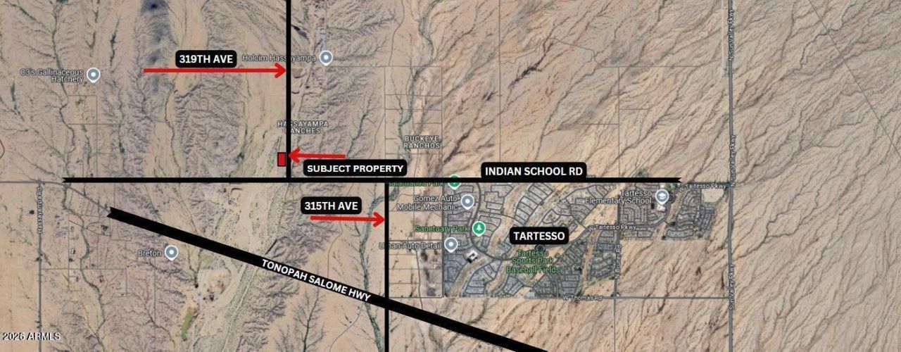 Lots On 319th Avenue, Lot #Q, Buckeye, AZ 85326 Main Photo
