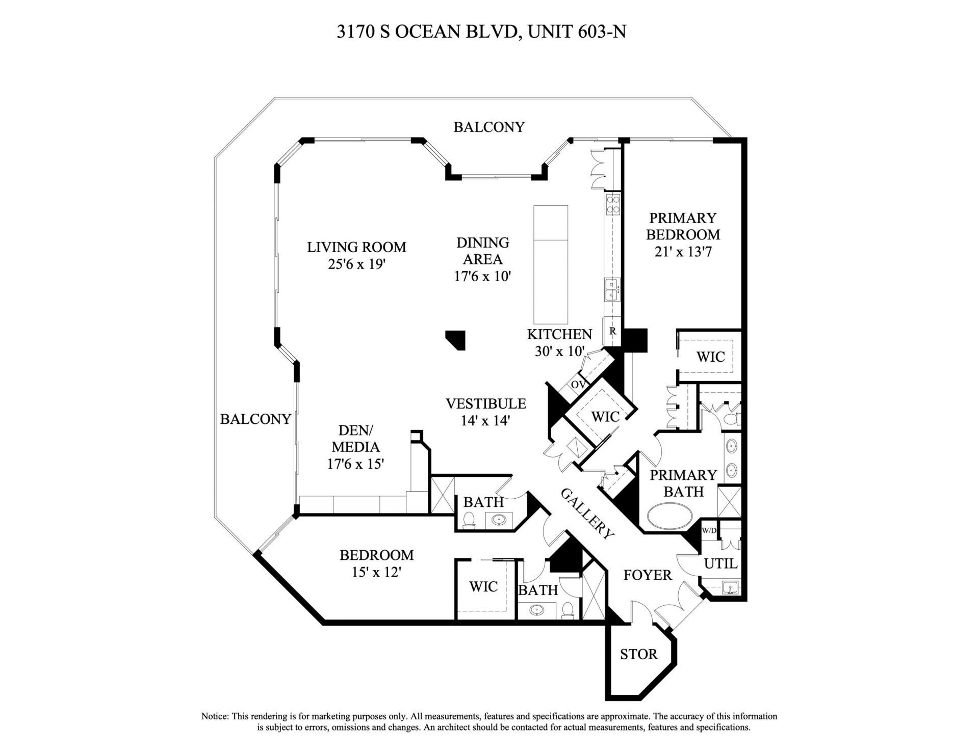 3170 S Ocean Boulevard, Unit 603n, Palm Beach, FL 33480 Photo