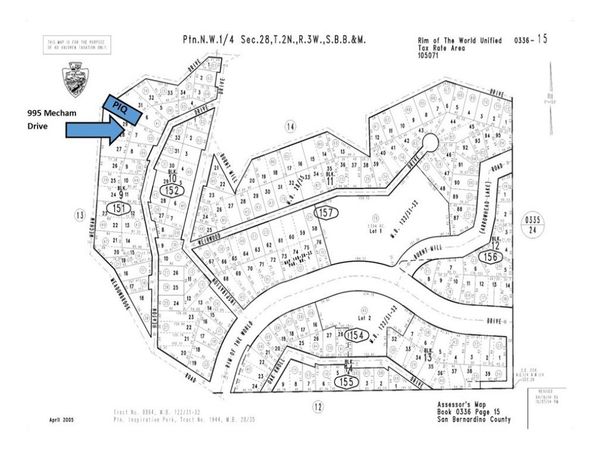 0 Mecham Drive, Lake Arrowhead, CA 92352