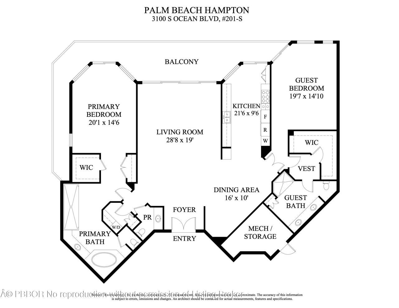 3100 S Ocean Boulevard, Unit 201S, Palm Beach, FL 33480 Photo