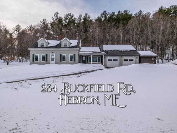 234 Buckfield Road, Hebron, ME 04238