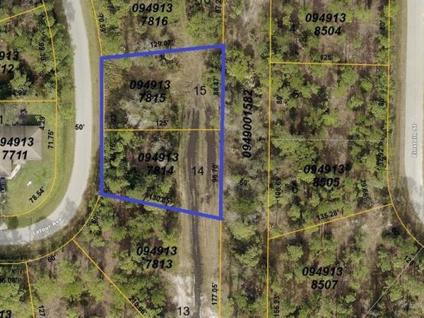 Lots 14 and 15, LATOUR AVENUE, NORTH PORT, FL 34291