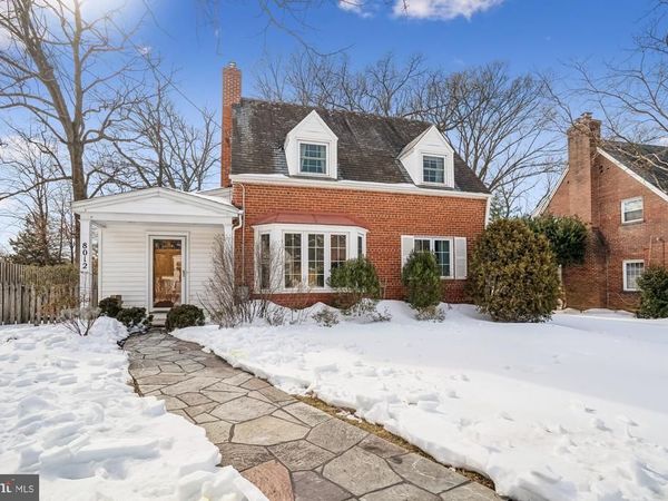 8012 BARRON STREET, TAKOMA PARK, MD 20912
