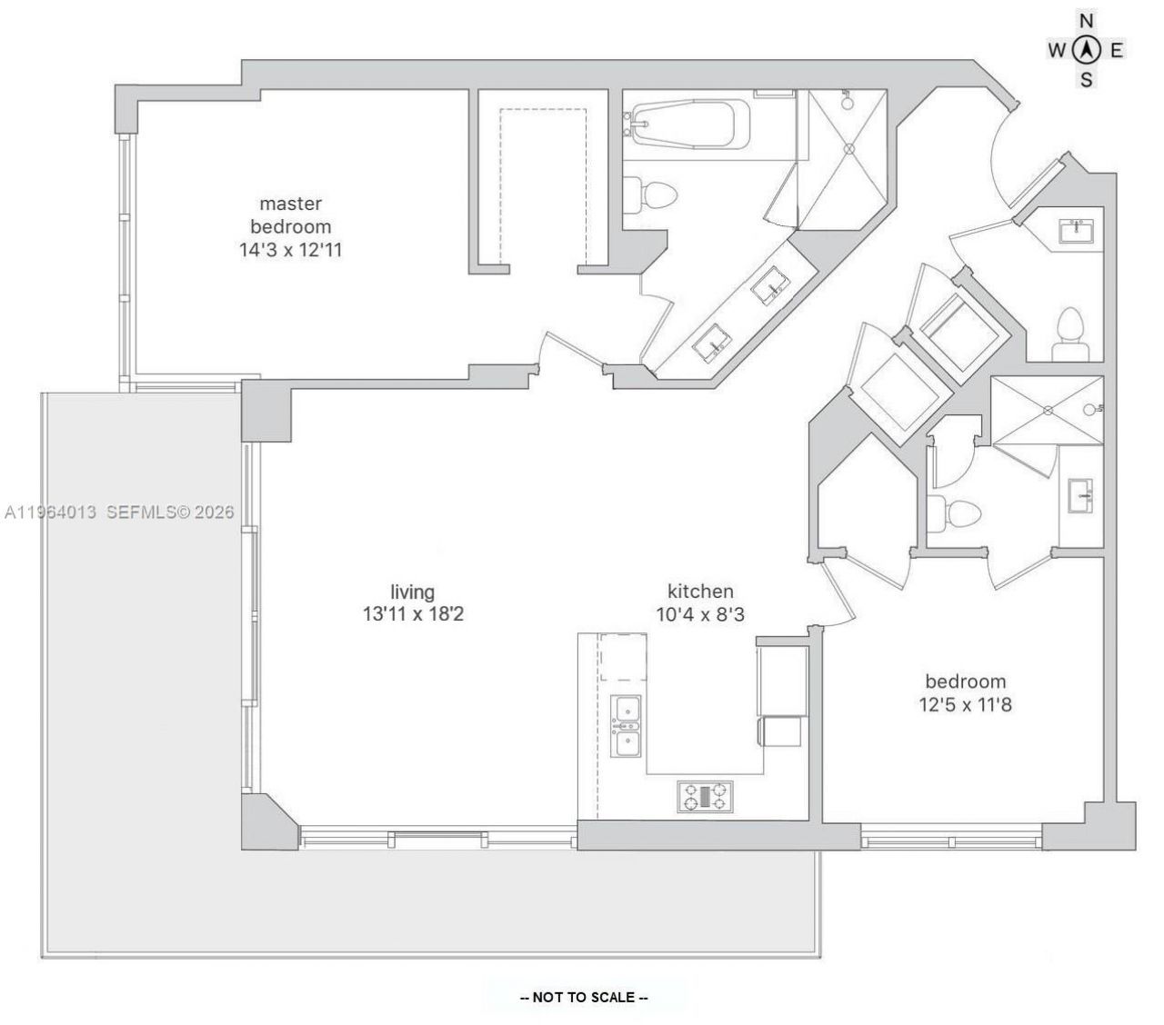 68 SE 6th St, Unit 1702, Miami, FL 33131 Photo
