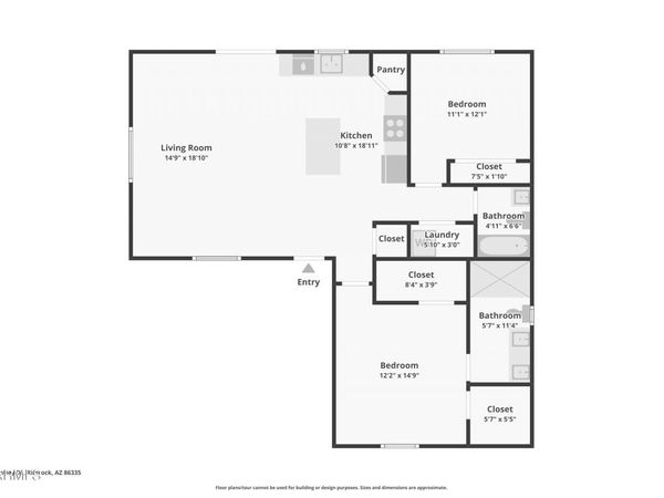 5665 N BENTLEY Drive, Rimrock, AZ 86335