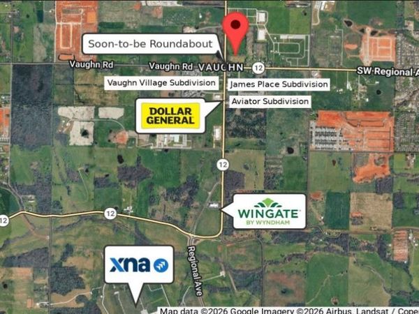 5.81 AC Hwy 12 & Vaughn Road, Bentonville, AR 72712