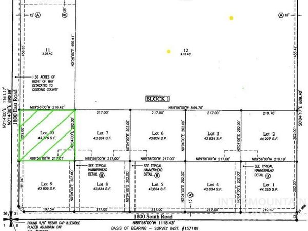 1806 E 1800 S, Gooding, ID 83330