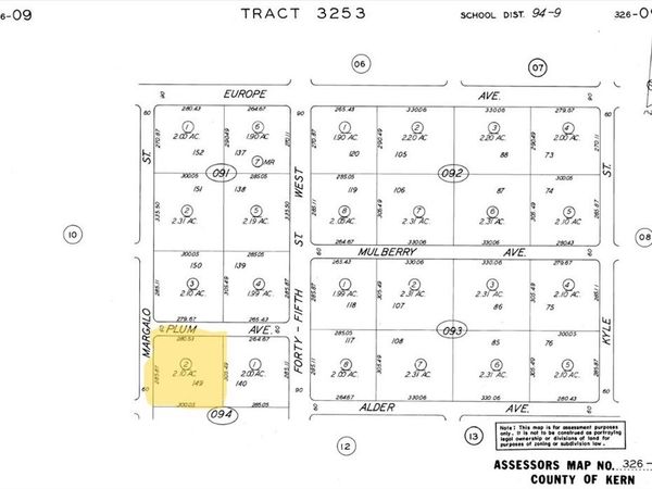 0 VAC Margald St, Mojave, CA 93501
