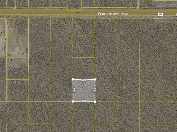 0 Nearby Pearblossom Hwy/136th St E, Pearblossom, CA 93553