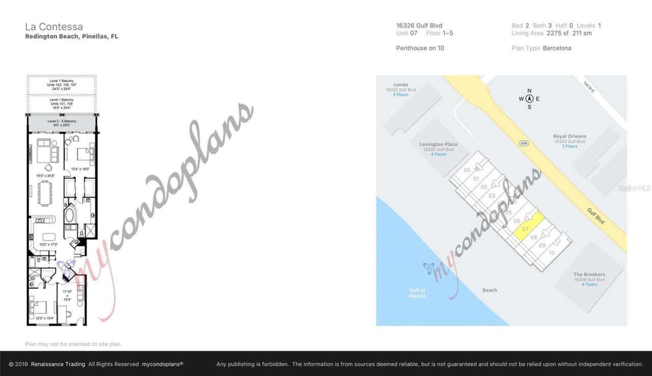 16326 Gulf Boulevard, Unit 307, Redington Beach, FL 33708 Photo