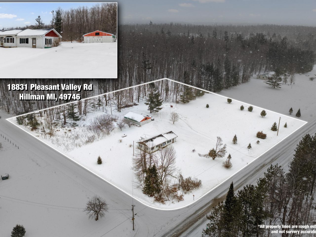 18831 Pleasant Valley Road, Atlanta, MI 49709 Main Photo