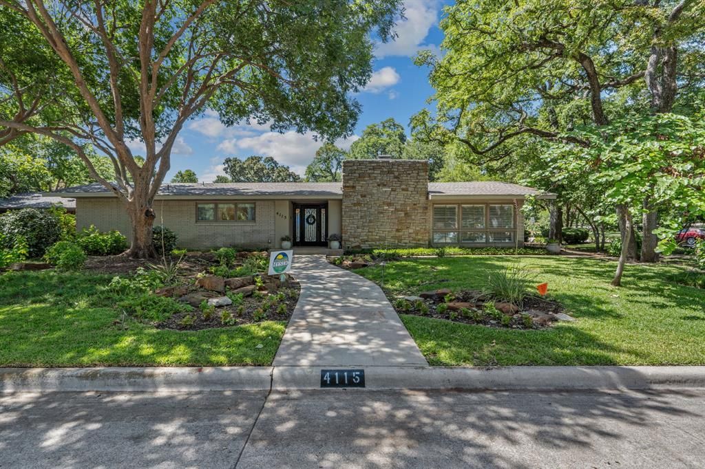 4115 Bellaire Drive S, Fort Worth, TX 76109 Main Photo