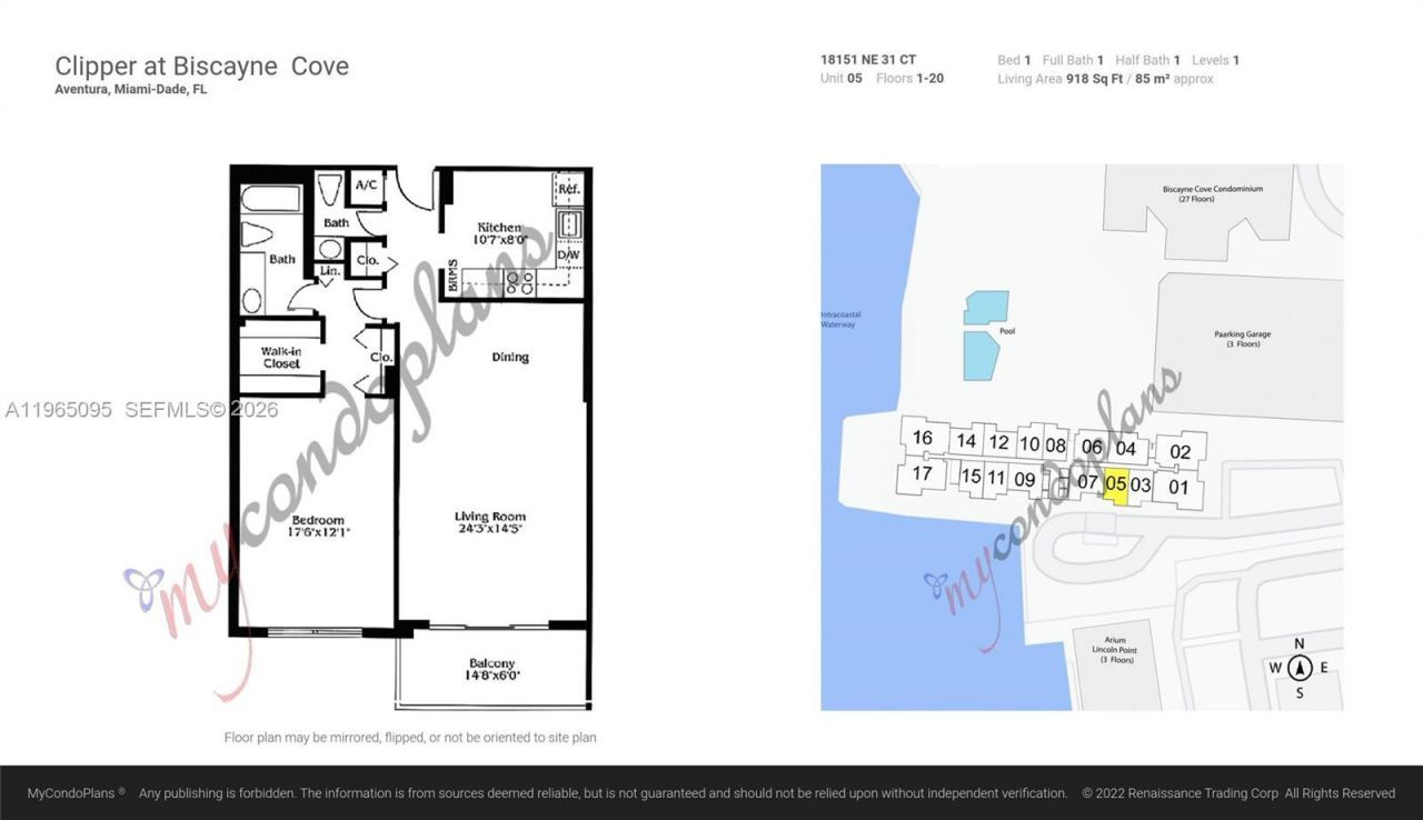 18151 NE 31st Ct, Unit 205, Aventura, FL 33160 Photo