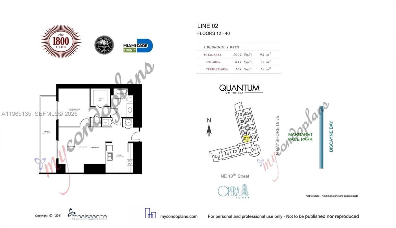 1800 N Bayshore Dr , Unit 4102, Miami, FL 33132 Photo