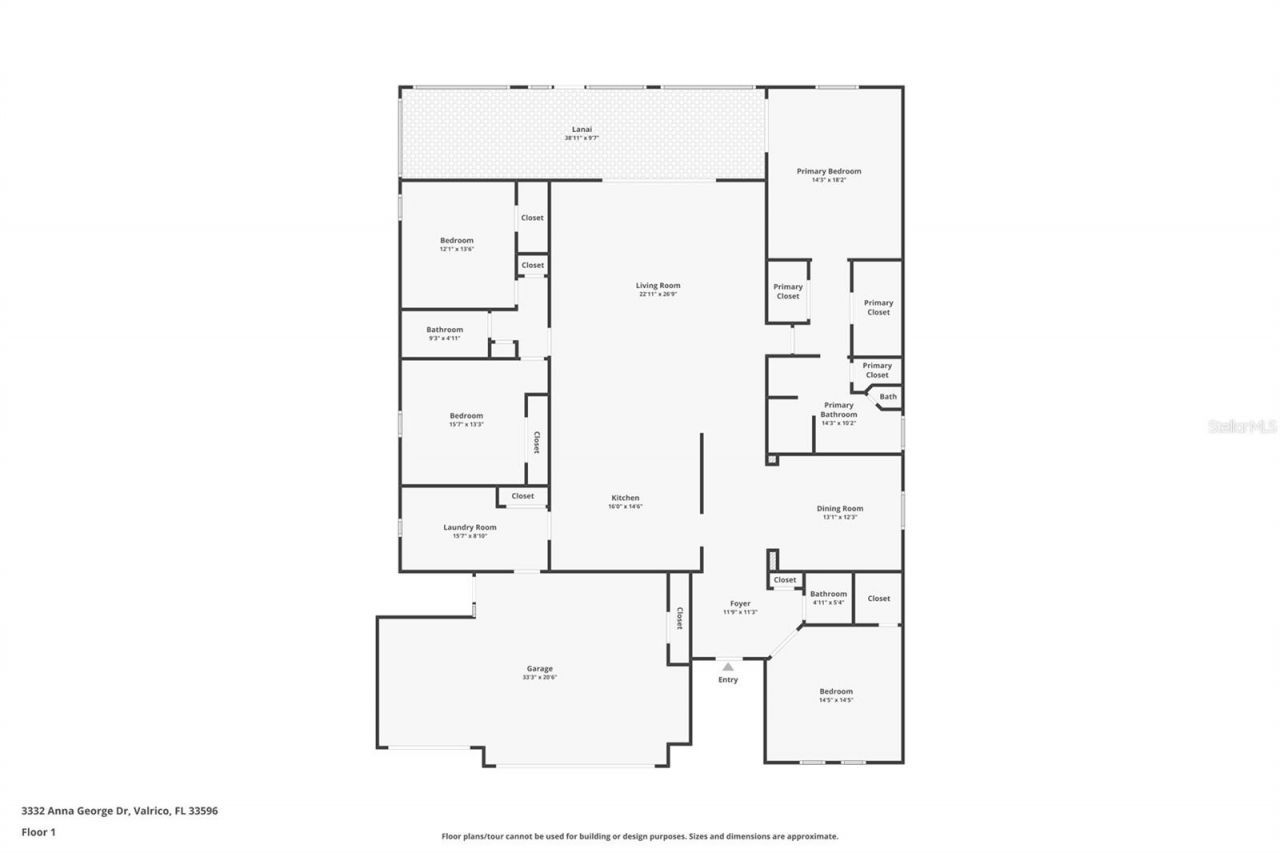 3332 Anna George Drive, Valrico, FL 33596 Photo