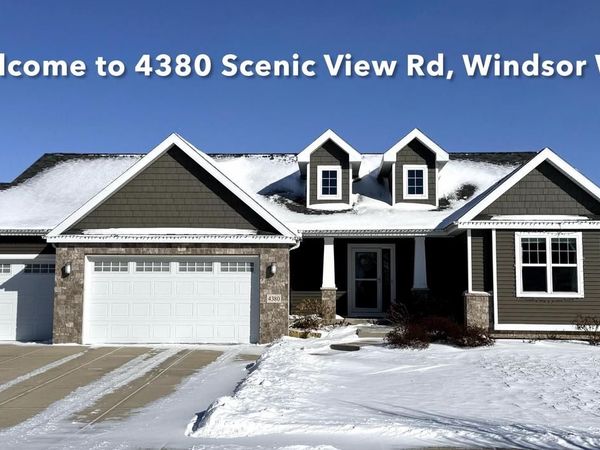 4380 Scenic View Road, Windsor, WI 53598