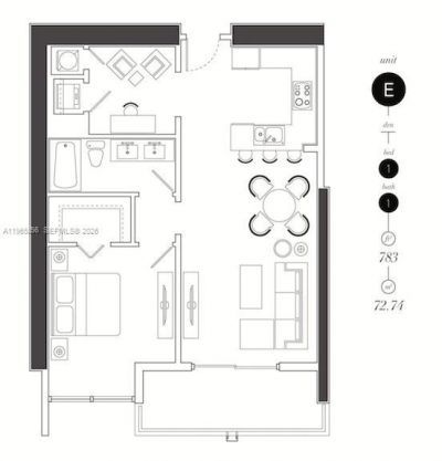 1080 Brickell Ave , Unit 2607, Miami, FL 33131 Photo