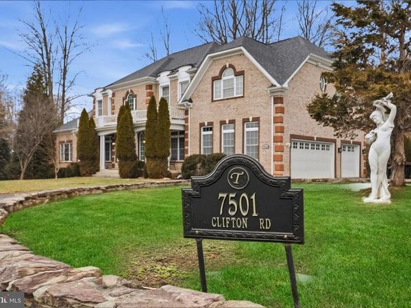 7501 CLIFTON ROAD, CLIFTON, VA 20124