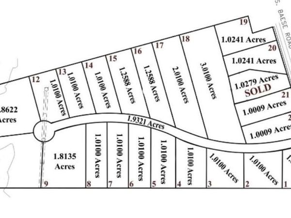 L19 S Baese Road , Elm Mott, TX 76640