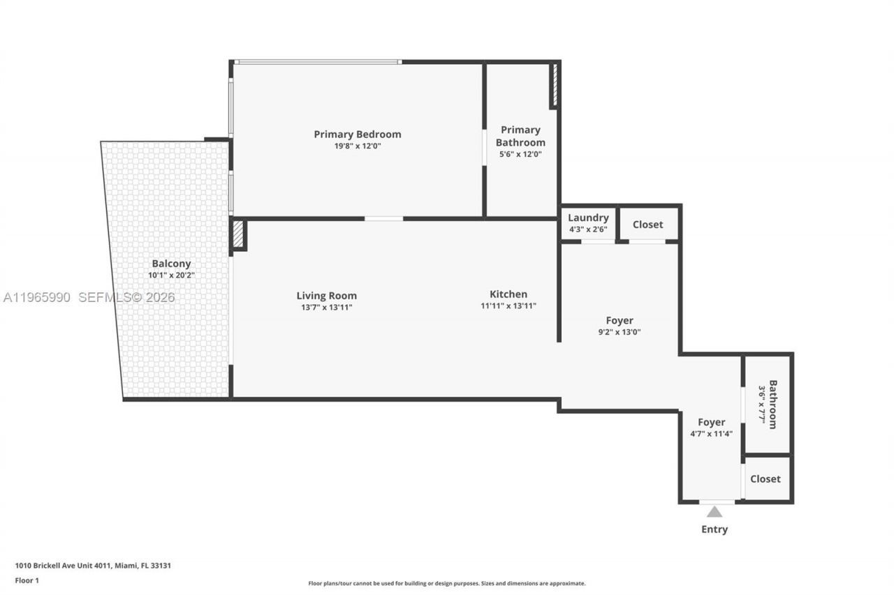 1010 Brickell Ave, Unit 4011, Miami, FL 33131 Photo