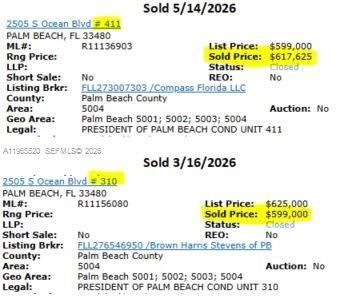 2505 S Ocean Blvd, Unit 312, Palm Beach, FL 33480 Photo