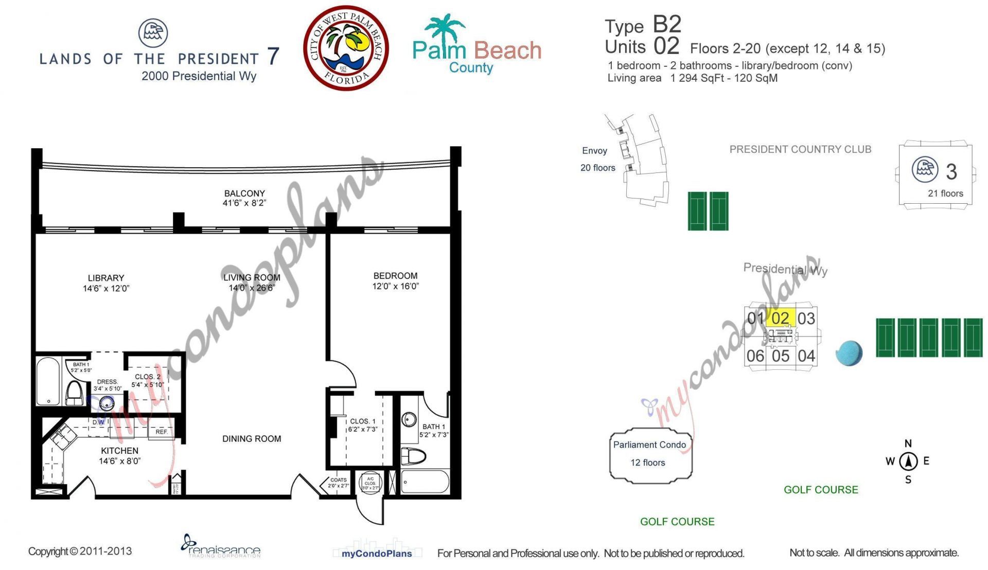 2425 Presidential Way, Unit Ph2, West Palm Beach, FL 33401 Photo