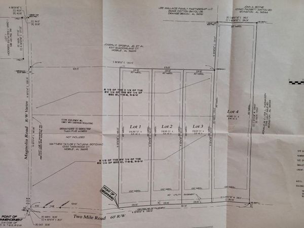 0 Two Mile Road , Irvington, AL 36544