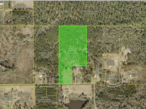 TBD MEMORIAL CHURCH Road, Longville, LA 70652