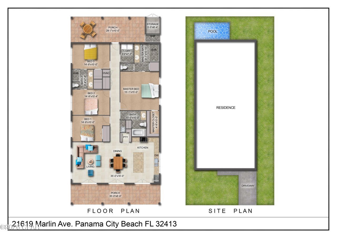 21619 Marlin Avenue  Panama City Beach, FL 32413