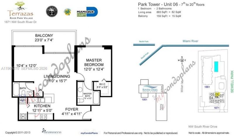 1871 NW S River Dr, Unit 1606, Miami, FL 33125 Photo