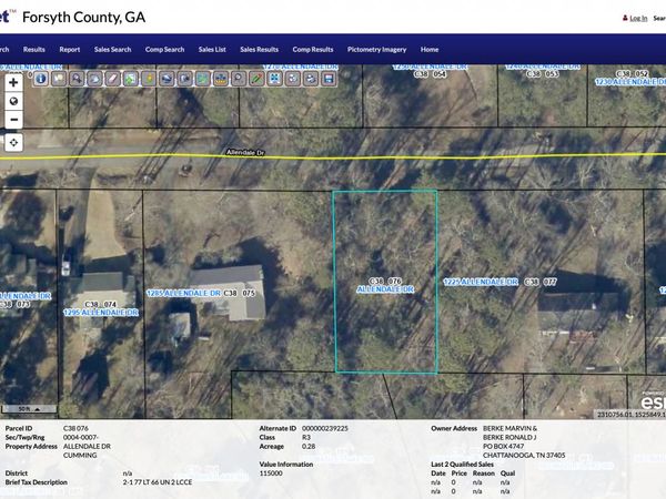 LOT 66 Allendale, Cumming, GA 30041