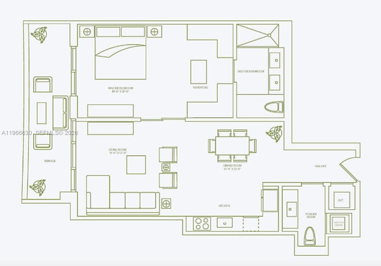 1010 Brickell Ave, Unit 3608, Miami, FL 33131 Photo