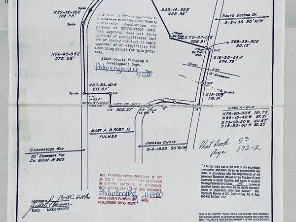 0 S Busbee South Drive , Wagener, SC 29164