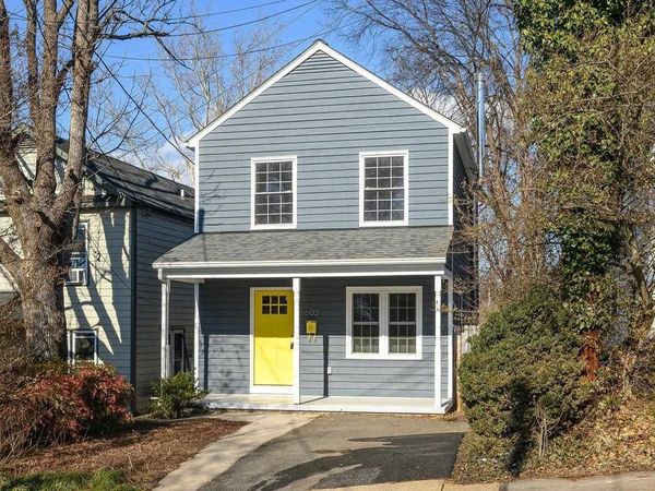 603 HINTON AVE, CHARLOTTESVILLE, VA 22902