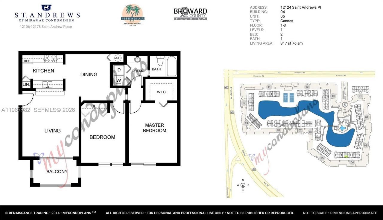 12124 Saint Andrews Pl , Unit 305, Miramar, FL 33025 Photo