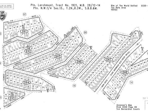 0 Redwood, Cedar Glen, CA 92321