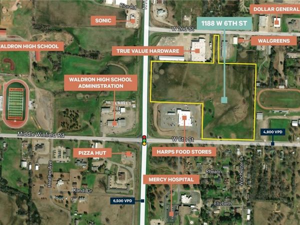 1188 W 6th Street , Waldron, AR 72958