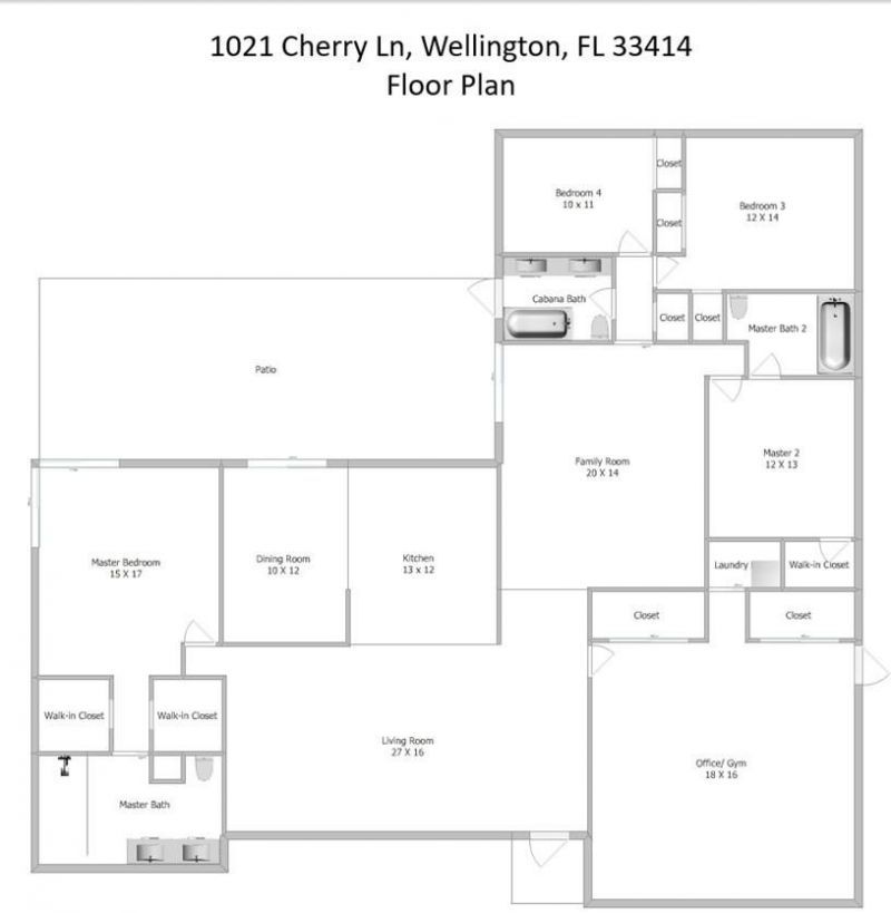 1021 Cherry Ln, Wellington, FL 33414 Photo