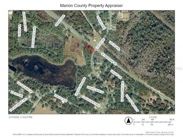 LOCUST ROAD, OCKLAWAHA, FL 32183