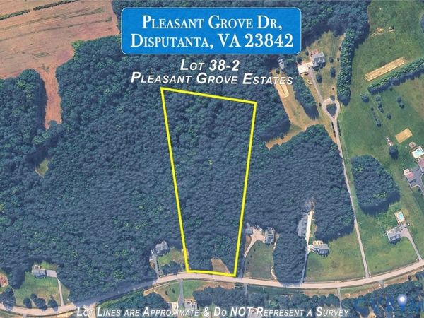 Lot 38-2 Pleasant Grove Drive, Disputanta, VA 23842