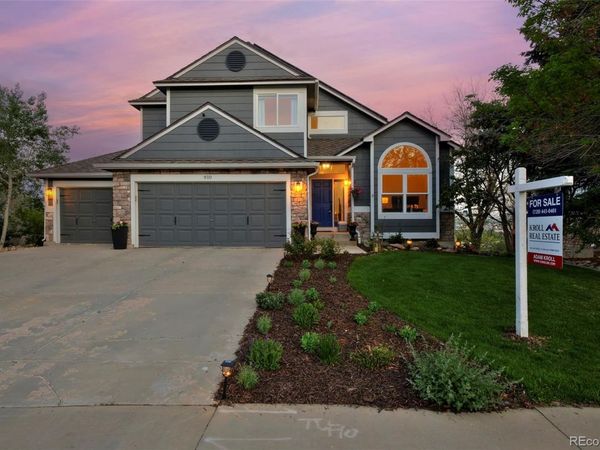 810 Trail Ridge Drive , Louisville, CO 80027